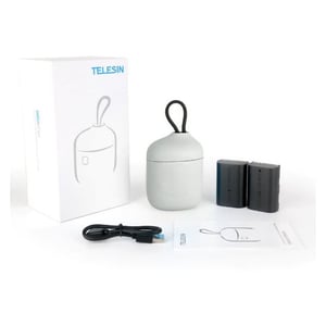 

Telesin Allin Box Charger With 2pcs LP-E6 Batteries For Canon