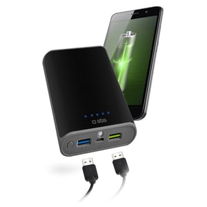 

SBS Qualcom Power Bank 10000mAh - Black
