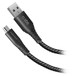 

SBS Type C 2.0 Cable Unbreakable 1m - Black