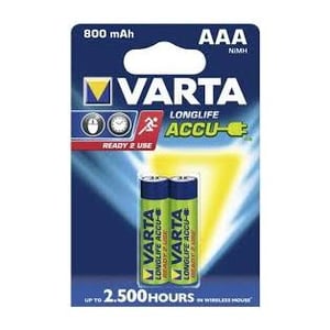 Varta 2PC 800mAh AAA Batteries