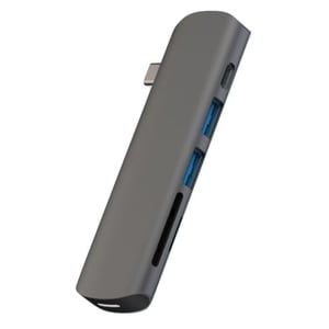 

Addicted AD005SI 6 Port Type C USB Hub Grey