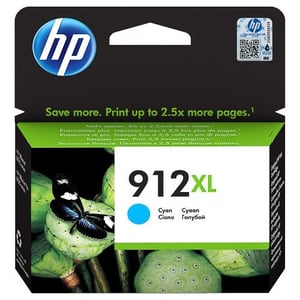 

HP 912XL 3YL81AE High Yield Original Ink Cartridge Cyan