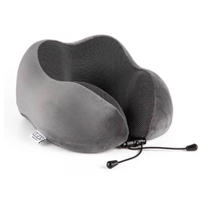 

TRX Comfort Travel Pillow with Memory Foam - Grey