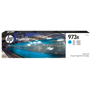 

HP 973X F6T81AE High Yield Original Pagewide Cartridge Cyan