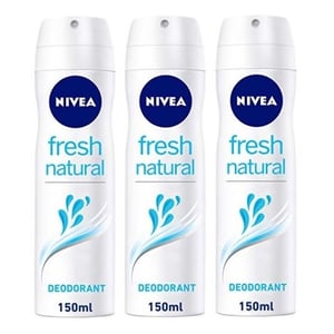 

Nivea Fresh Natural Deo 150ml X3