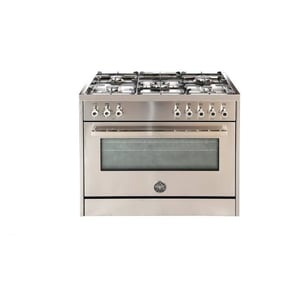 

Bertazzoni Top Gas, Bottom Electric Cooker PRO905MFELXC