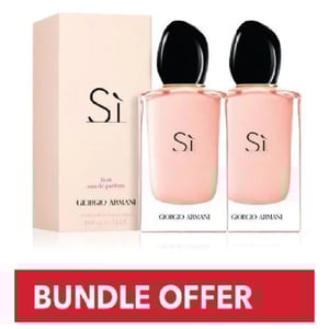 

Armani Si Eau De Parfum For Women 100ml Pack of 2 - Bundle Offer