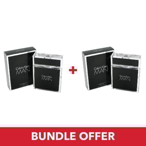 

Calvin Klein Man EDT Men 100mlx2 Bundle Offer