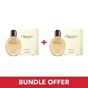 

Calvin Klein Obsession EDT Men 125mlx2 Bundle Offer