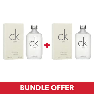 

Calvin Klein Calvin Klein EDT Unisex 100mlx2 Bundle Offer