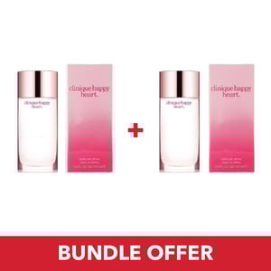 

Clinique Happy Happy Heart EDT Women 100mlx2 Bundle Offer
