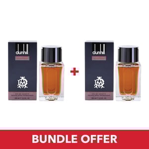 

Dunhill Custom EDT Men 100mlx2 Bundle Offer