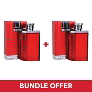 

Dunhill Desire Red EDT Men 100mlx2 Bundle Offer
