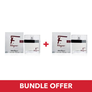 

Ferragamo F EDT Men 100mlx2 Bundle Offer