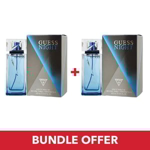 

Guess Night EDT Men 100mlx2 Bundle Offer