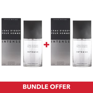 

Issey Miyake L'Eau D'Issey Intense EDT Men 125mlx2 Bundle Offer