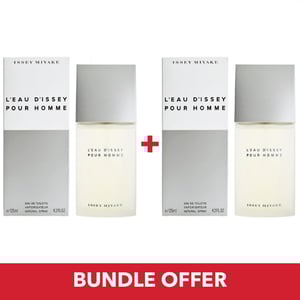 

Issey Miyake Pour Homme EDT Men 125mlx2 Bundle Offer