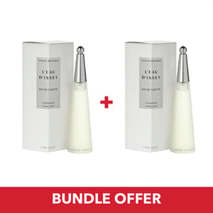 

Issey Miyake L'Eau D'Issey EDT Women 100mlx2 Bundle Offer