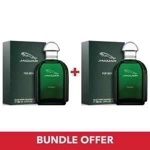 

Jaguar Green EDT Men 100mlx2 Bundle Offer