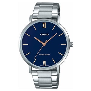 

Casio MTP-VT01D-2BUDF Enticer Analog Metal Watch For Men