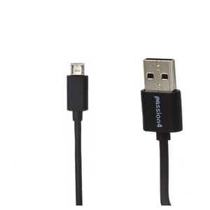 

Passion4 Micro USB Cable Black 1m