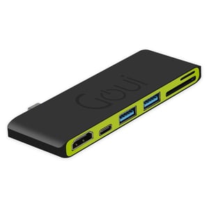 

Goui GHUB6PORT Type C USB Hub Black