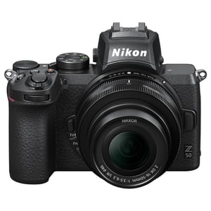 

Nikon Z50 Digital Mirrorless Camera Black + Nikon NIKKOR Z DX 16-50mm f/3.5-6.3 VR Lens