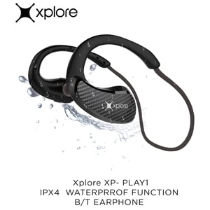 Xplore XP-PLAY1 Wireless Sports In Ear Headset Black