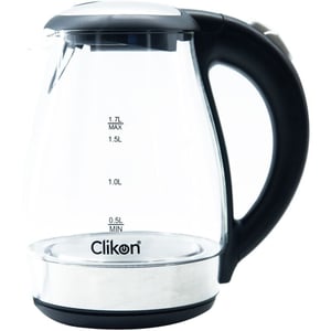 

Clikon Electric Kettle- Glass Body With Led CK5128