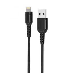 

Porodo Metal Braided Lightning Cable 1.2m Black