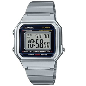 

Casio Silver Stainless Steel Men Watch B650WD-1DF