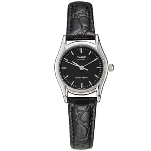 

Casio Black Leather Women Watch LTP-1094E-1ARDF