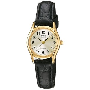 

Casio Black Leather Women Watch LTP-1094Q-7B2RDF