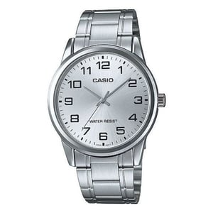 

Casio Silver Stainless Steel Unisex Watch LTP-V001D-7BUDF