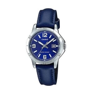 

Casio Blue Leather Women Watch LTP-V004L-2BUDF