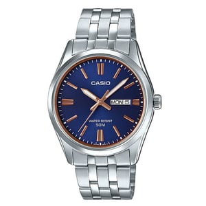 

Casio Silver Stainless Steel Men Watch MTP-1335D-2A2VDF
