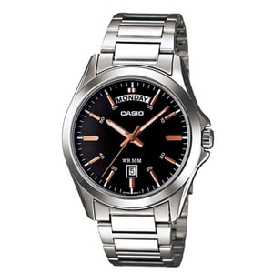 

Casio Silver Stainless Steel Men Watch MTP-1370D-1A2VDF