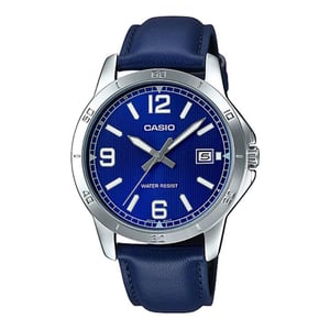 

Casio Blue Leather Men Watch MTP-V004L-2BUDF