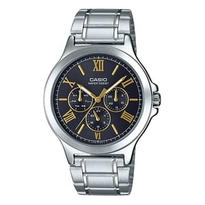 

Casio Silver Stainless Steel Men Watch MTP-V300D-1A2UDF