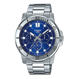 

Casio Silver Stainless Steel Men Watch MTP-VD300D-2EUDF