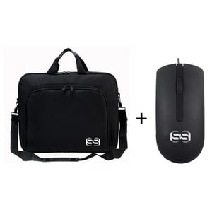 

S&S 4322 Laptop Bag 15.6" With Mouse Bundle