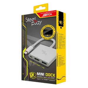

Steelplay USB C-HDMI Mini Dock Adapter For Nintendo Switch