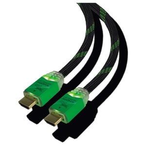 Steelplay 4K 2.0 High Speed Ultra HD HDMI 2m Black/Green For Xbox One and Xbox 360