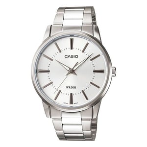 

Casio Enticer Silver Stainless Steel Men Watch MTP-1303D-7AVDF