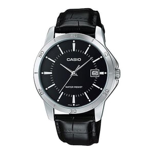 

Casio Timepieces Black Leather Men Watch MTP-V004L-1AVDF