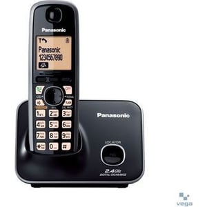 Panasonic KX-TG3711 Cordless Phone Black