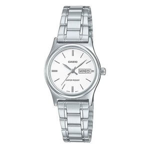 

Casio LTP-V006D-7B2 Dress Silver Stainless Steel Analog Watch Women