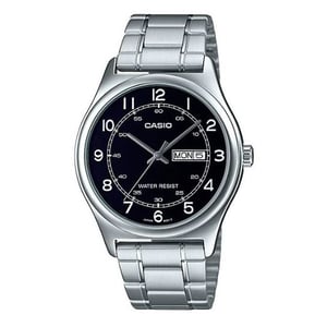 

Casio Dress Silver Stainless Steel Men Analog Watch MTP-V006D-1B2