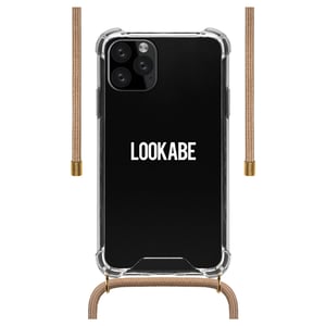 

Lookabe Necklace Clear Case & Cord iPhone 11 Pro Max Nude