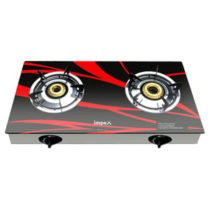 

Impex 2-Burner Gas Stove 2B IGS 1212F